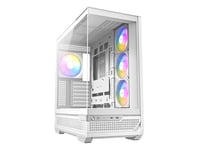 Antec C7 Argb, Midi Tower, Pc, Vit, Atx, Eatx, Itx, Micro Atx, Glas, Plast, Stål, 18 Cm