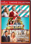 Lights, Camera, Christmas! / Undercover Holiday / A Cozy Christmas Inn  Hallmark 3Movie Collection DVD