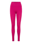 Casall Scallop High Waist Seamless Tights Rosa