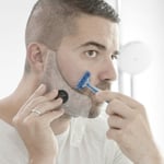 Hipster Barber skäggmall för rakning InnovaGoods