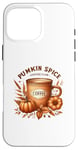 Coque pour iPhone 16 Pro Max Pumpkin Spice Coffee Club Autumn Vibes Cosy Season Automne