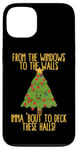 Coque pour iPhone 13 From The Window To The Wall Poème de Noël avec citation de Noël