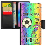 Coque S8 Plus Rabat J'peux Pas J'ai Foot Bd Noir 4g Humoristique Football De Protection Humour Comique Sport Homme En Samsung Galaxy