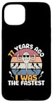 Coque pour iPhone 15 Plus Vintage Legend 77 Years Ago I Was The Fastest Men Women Bday