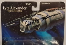 BABYLON 5 :  LYTA ALEXANDER ACTION FIGURE SIGNED BY PATRICIA TALLMAN