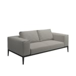 Gloster - Grid Sofa, Frame Meteor, Kat.C. Fife Grey - Utomhussoffor - Henrik Pedersen