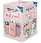 Fujifilm Instax Mini Link Gift Pack Dusty Pink