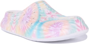 Toms Mallow Dye Clog Rubber Foam Mule Sandals Multi Colour UK 2 - 7