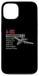 Coque pour iPhone 13 Avion américain A-10C Thunderbolt II