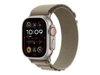 Apple - Slinga För Smart Klocka - 49 Mm - Liten Storlek - Oliv