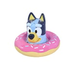 TOMY Toomies Bluey Splash and Float Bluey - Bath Toy Pourer Cup with Shower Hole