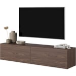 Bisira - Meuble tv 140 cm - Noyer - Selsey