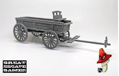 Unhitched Wagon 28mm scale Great Escape Games 1 x sprue Unboxed Plastic Kit DMH