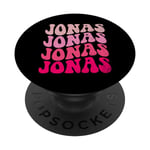 Personalized Name Jonas I Love Jonas PopSockets Swappable PopGrip