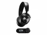 SteelSeries Arctis Nova Pro Wireless - Trådlöst Gamingheadset, Svart