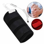 630nm Red & 660nm Near Infrared Light Therapy Pain Relief Waist Wrap Pad Belt