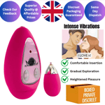 Love Egg Sex Toy - Powerful G-Spot Vibrator - Remote Controlled