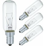 Shmshng - Ampoule Pour Hotte Aspirante E14 40W, 220V Ampoule Incandescence Blanc Chaud 2700K Dimmable, Lot de 4