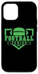 Coque pour iPhone 12/12 Pro Football Senior Night Football Senior 2025 Graduation 24