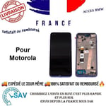 ✅Ecran Lcd et Tactil Bleu Azur Avec Châssis Pour Motorola G Plus 5G  ✅