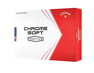 Callaway Chrome Soft Practice Golf Balls PACK OF 12 BALLS