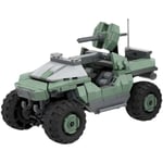 MOC Mega Halo Toy Car Building Set Fleetcom Warthog ATV Vehicle with 349 Pieces