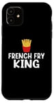 Coque pour iPhone 11 Frites King French Fry