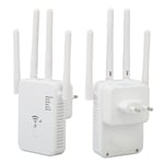 EU Plug WiFi Extender Professional 1200Mbps Gigabit High Power 5G Dual Band Inte