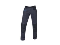 Ardon Ardon 4Xstretch - Arbetsbyxa Med Stretchbälte, 7 Fickor: För Vikmåttband, Skruvmejsel, Kniv + För Knäskydd, D-Ring, - Mörkgrå H6088 54