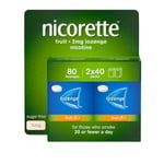 NICORETTE FRUIT 2mg Lozenge X 80 Lozenges