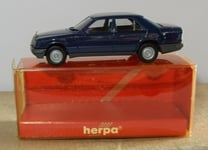 Micro Herpa Ho 1/86 1/87 Mercedes Benz 300 E Dark Blue In Box