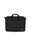 ECOALF, Mallette portable Lyonalf, Mallette pour PC, imperméable, confortable et polyvalent, qualité et résistance, 38 x 9 x 19 cm, Noir, Talla única, BRIEFCASE