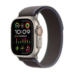 Apple Watch Ultra 2 49mm Titanium Blue/Black Trail Loop - M/L