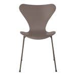 Fritz Hansen - Sjuan 3107 Deep Clay Lackad/Brown Bronze - Spisestoler - Arne Jacobsen - Metall/Tre