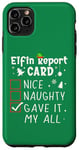 Coque pour iPhone 11 Pro Max Funny Sayings Christmas Nice Naughty Funny Xmas List Men