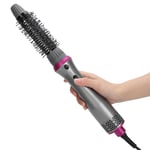 VGR Anion Hot Air Dryer Brush Comb Electric Hair Straightener Curler Comb UK