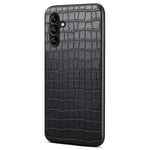 Samsung Galaxy A05s 4G Crocodile Texture Case PU-nahkapäällysteinen TPU+PC Slim Fit -puhelimen suojakuori - Gr