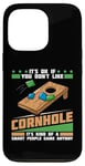 Coque pour iPhone 13 Pro Jeu de cornhole amusant lancer compétition sportive