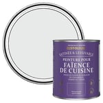 Rust-Oleum Peinture Blanche Résistante à l'eau pour Faïence de Cuisine, Finition Satinée - Monaco 750ml