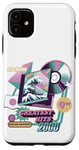 Coque pour iPhone 11 Greatest Hits 2000 Great Wave Off Kanagawa Pun Art japonais