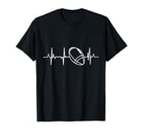 American Football Heartbeat Pulse Line T-Shirt