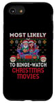 iPhone SE (2020) / 7 / 8 Most Likely To Binge-Watch Christmas Movies Merry X-Mas Case