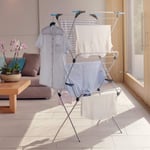 Minky 3 Tier Plus Clothes Airer, Silver