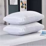 Airmax Cooling Pillows 2pk - Super Support, Hypoallergenic Foam Core, Breathable