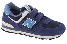 New Balance 574 Sneaker, Navy Blue, 1 UK