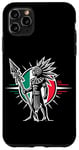 Coque pour iPhone 11 Pro Max Aztec Warrior Mask Ancient Civilization Mexican Heritage