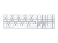 Apple Magic Keyboard with Numeric Keypad - Clavier - sans fil - Bluetooth - QWERTZ - Allemand - argent