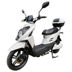 Swoop Elscooter Elegante Vit 1000W