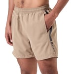 BOSS Men's Dolphin Swim Short, Dark Beige259,