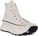 Converse A01682C Chuck 70s AT CX Hi Unisex Trainer In Off White Size UK 3 - 8